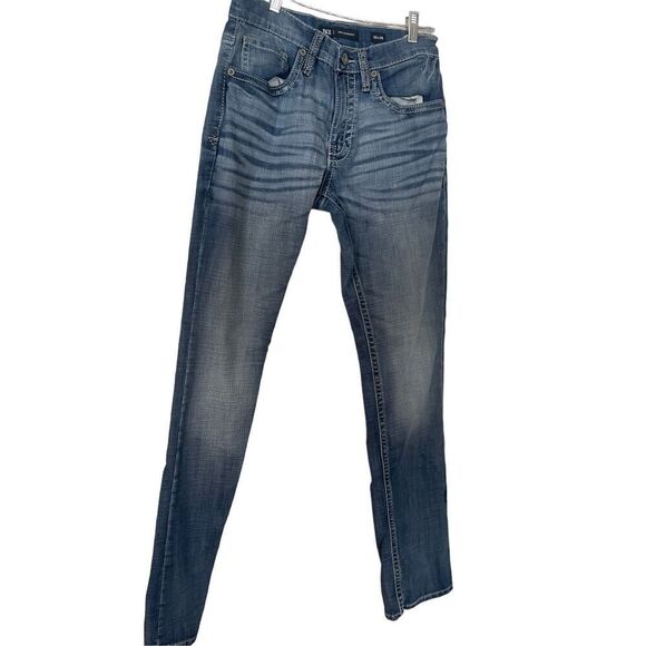 BKE Other - BKE Est 1967 Mens  Blue Cotton Blend Stretch Jake Straight Leg Jeans Size 30x36